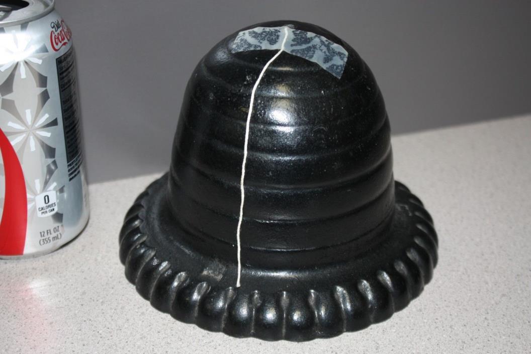 Antique CAST IRON Bee Hive Country Store STRING HOLDER