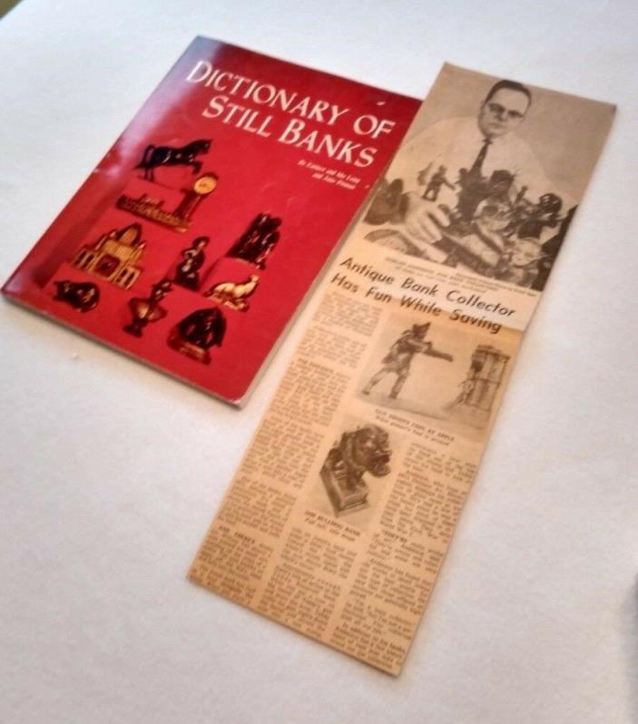 VTG Dictionary of Still Banks by Earnest & Ida Long & Jane Pitman BOOK + BONUS!