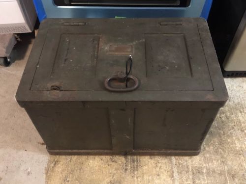 1942 Original Brown Steel Tank Co. Minneapolis Strong Box Safe