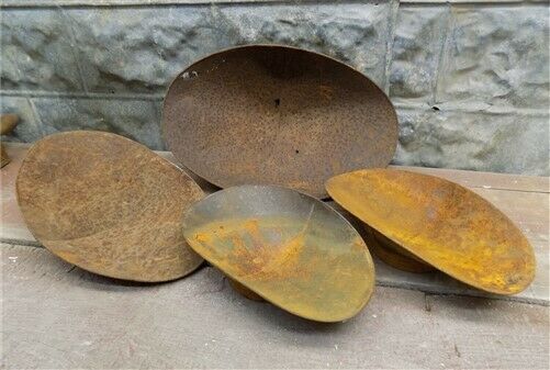 4 Scale Pans, Metal Scale Tray, Bean Scale Pan, Country General Store Balance a