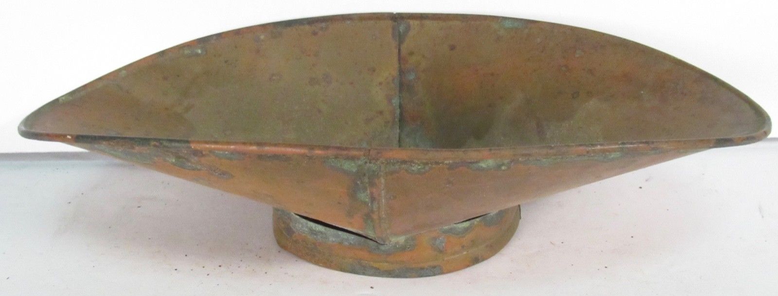 Antique General Store Brass Scale Pan Candy Hardware Tray Scoop