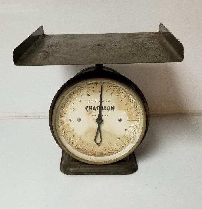 Vintage Scale Chatillon 16lb Grocery