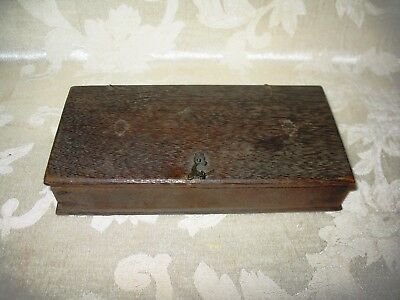 Antique Scales with Brass Weights & Original Box with Script marking it 1805