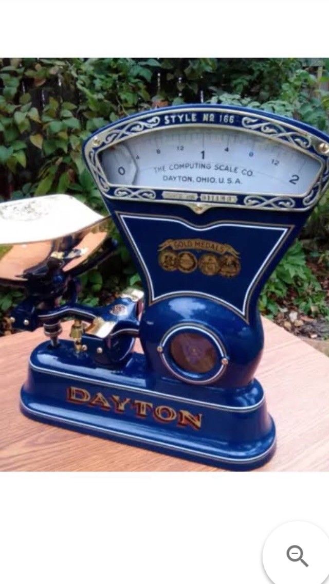 We Custom Restore Cast Iron Antique Dayton Candy/ Mercantile Scale For You.