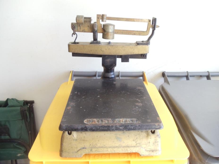 ANTIQUE/VINTAGE FAIRBANKS 75 LB. SCALE      0503-4