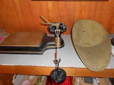Antique Scale with Brass Scoop, Basket with Counter Weight General Store