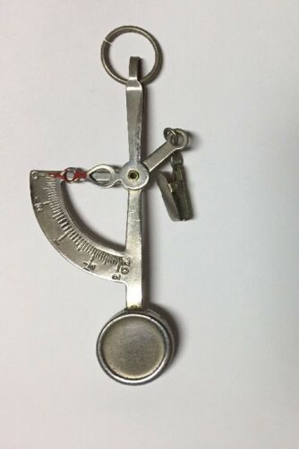 Antique Silver Hanging Postal Letter Scale