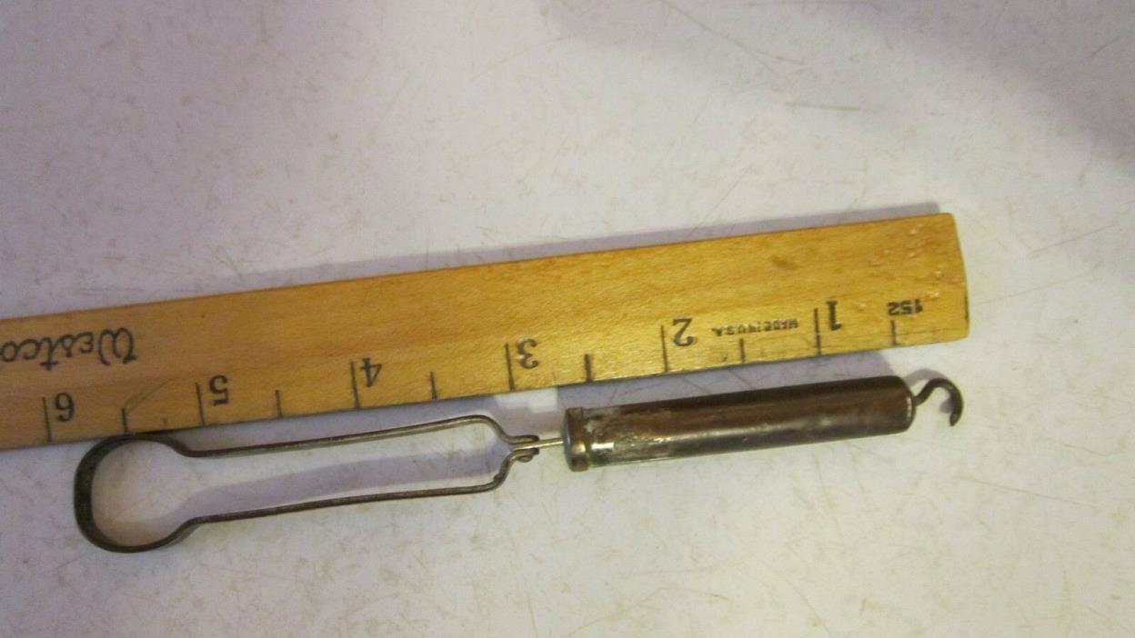 Antique 19th Century Parker's Foldable Pocket Scales Pat., May 18, 1880