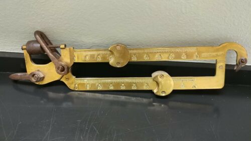 Beautiful Solid Brass & Iron Double beam scale balance