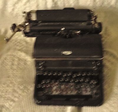Vintage Royal Typewriter With Glass Keys, Steampunk
