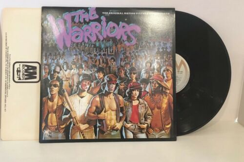 The Warriors Movie Soundtrack. LP Record Unused