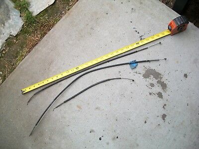1964 1965 1966 Ford Mustang GT 350 Mercury Cougar Cyclone Heater Adjust Cables.