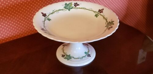 19th CENTURY STEM BOWL OPAQUE PORCELAIN Rare J.DEFRIES AND SONS HOUNDSDITCH