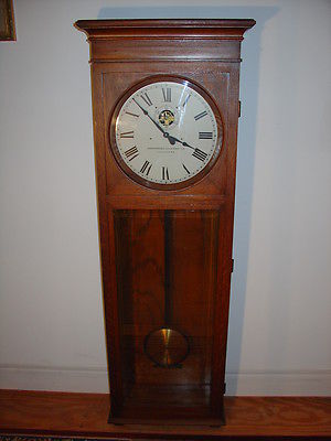 STROMBERG ELECTRIC CO. Master Clock  (Pendulum style) WORKING Antique Timeclock