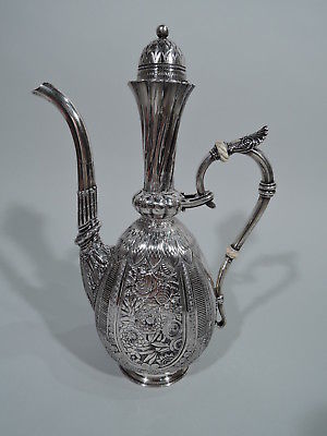 Gorham Coffeepot - B58 - Antique Turkish Exotic - American Sterling Silver