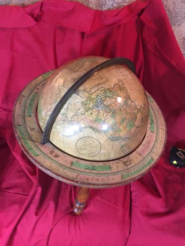 The Franklin Terrestrial 12-inch Globe, H.B. Nims & Co. Globe RARE