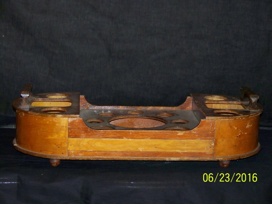 Art Decoc1920-1930's Portable BarWare Caddy For Decanters,ShotGlass's,Liquer etc