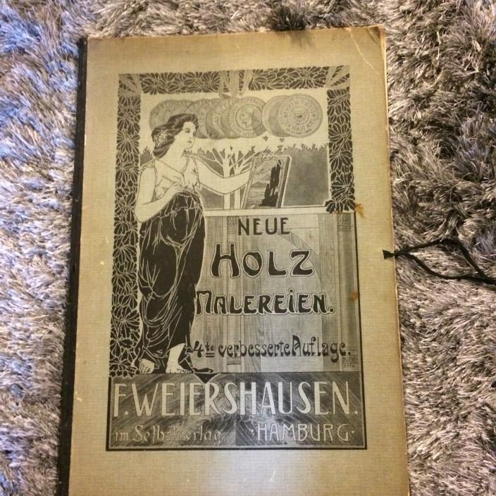 Neue Holz malereien F. Weiershausen, 4te Verbesserte Auflage-WOOD GRAIN  PRINTS