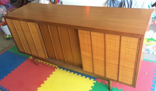 Mid Century Buffet Server Entertainment Console Credenza by Hooker Mainline