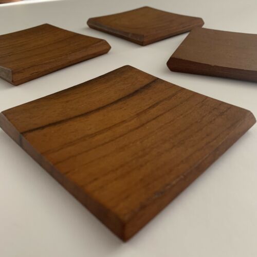 Vintage Jens Quistgaard Teak Coasters