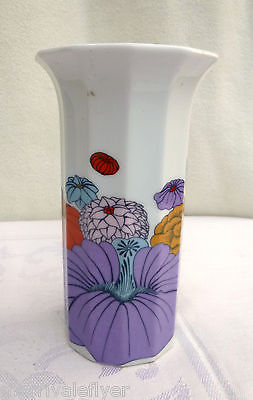 Vintage Rosenthal  Studio-Linie Vase Wirkkala Geometric Polygon Mid Century Pop