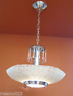Vintage Lighting four matching Mid Century Modern chandeliers