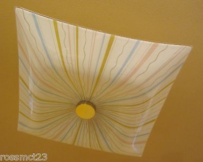 Vintage Lighting stunning Mid Century ceiling fixture by Imperialite