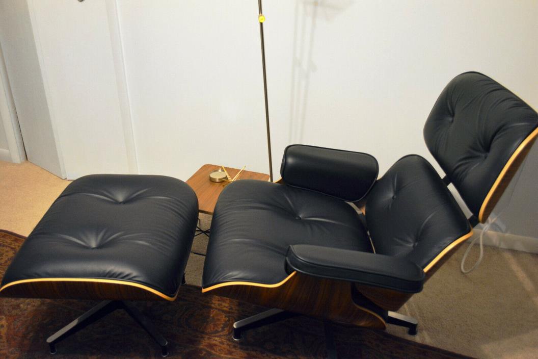 Authentic Herman Miller Eames Lounge & Ottoman Tall (Less than 1 year old)