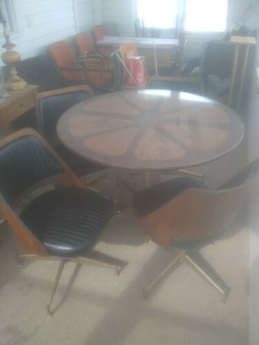 Vintage mid century 1960 B Brody kitchen/dining table