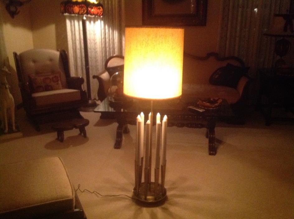 UNIQUE MID-CENTURY TABLE LAMP BY TOMMI PARZINGER FOR STIFFEL