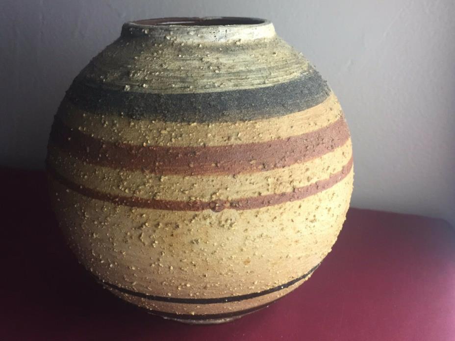 Mid Century Modern Fritz Van Daalen Textured West Germany Vase