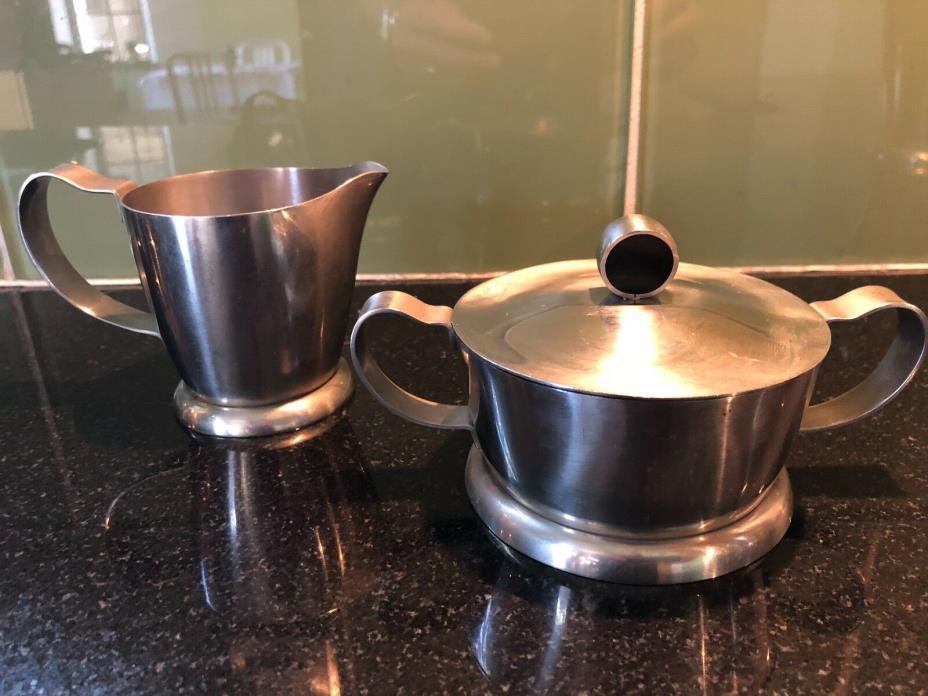 MidCentury Gense Sugar & Creamer Set -  Folke Arstrom - Scandinavian Sweden