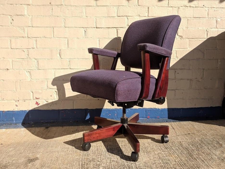 Jasper Seating Executive Office Chair ~  Mid Century Modern vintage