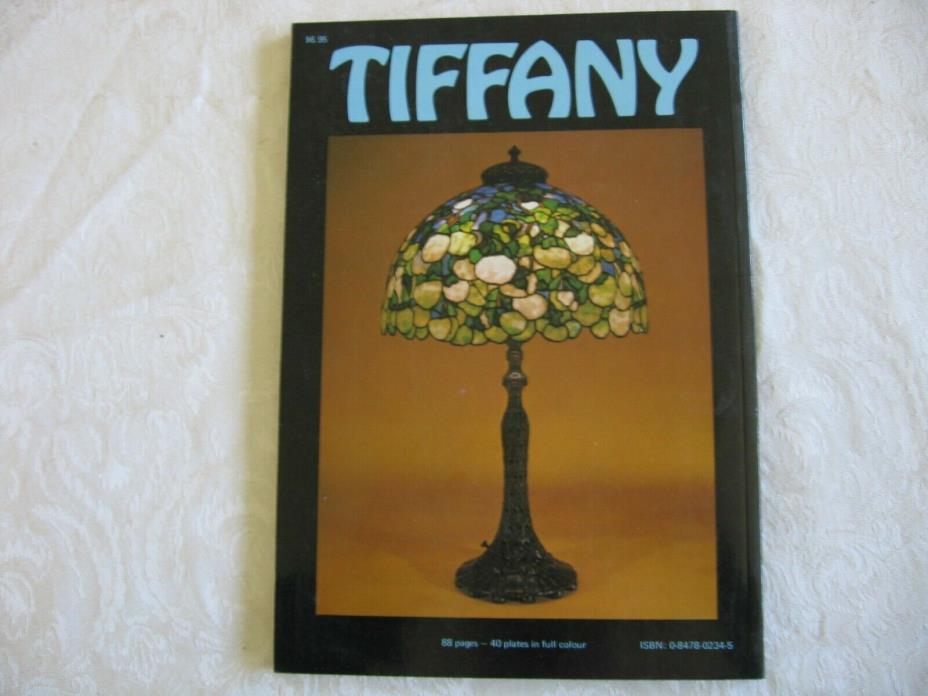 Reference Book Tiffany Glass a Rizzoli Paperback First Edition Art Nouveau