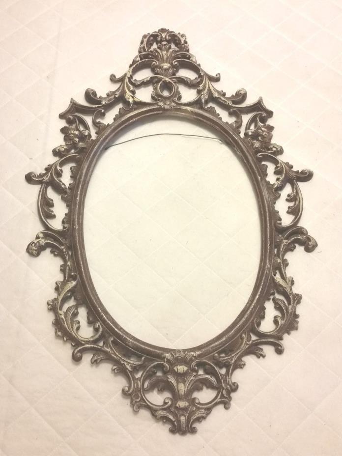 Antique Vintage Cast Metal Victorian Style  FRAME