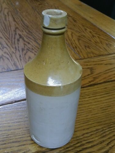 Ale Pottery Crock Bottle Vintage Antique Old stamped stamp