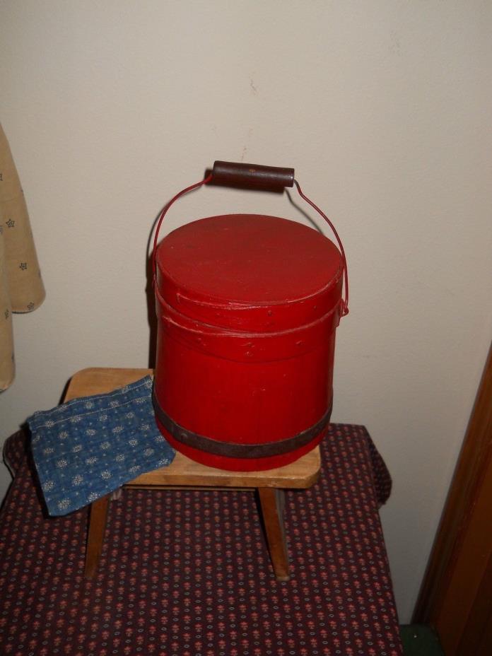 Vintage Painted Firkin