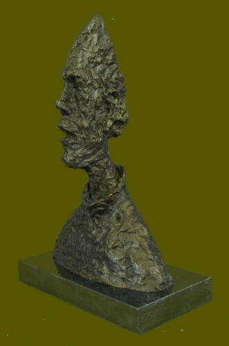 Alberto Gia Bust of Diego Modern Art Abstract Mid century Masterpiece Bronze LRG