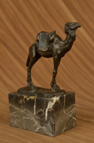 Vienna Hot Cast Bronze Figure of a Camel - Polished Patina - Oriental Looking NR