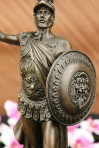 Great French Vintage Reproduction . Grand Tour Roman Soldier Bronze HotCast SALE