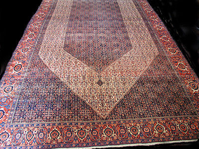 Antique Senneh Carpet, late 19th C., Special Ordered 25'5