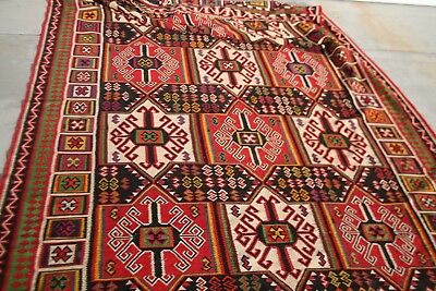 ANTIQUE MOGHAN  CAUCASIAN KELIM RUG .. …