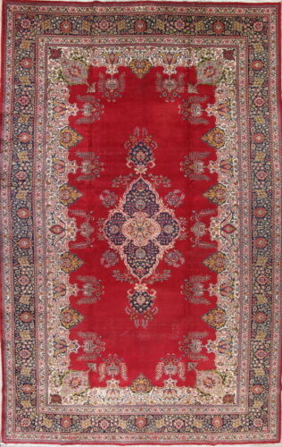 Palace Size Persian Area Rug Tabrez Wool Hand-Knotted Oriental Area Rug 12 x 18