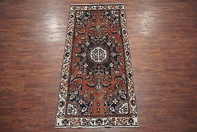 5X10 Fine Antique Tafresh Area Rug Gallery Runner Hand-Knotted Wool (4.7 x 10.4)