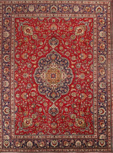 Excellent Decorative Floral 10x13 Wool Tabriiz Area Rug Oriental Carpet