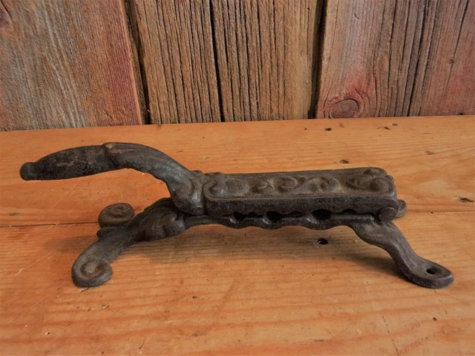 Antique Apothecary, Pharmaceutical Cast Iron CORK PRESS~Ornate Decor