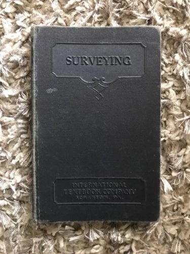 SURVEYING: Book 1. R. J. Foster & A. Degroot 1931