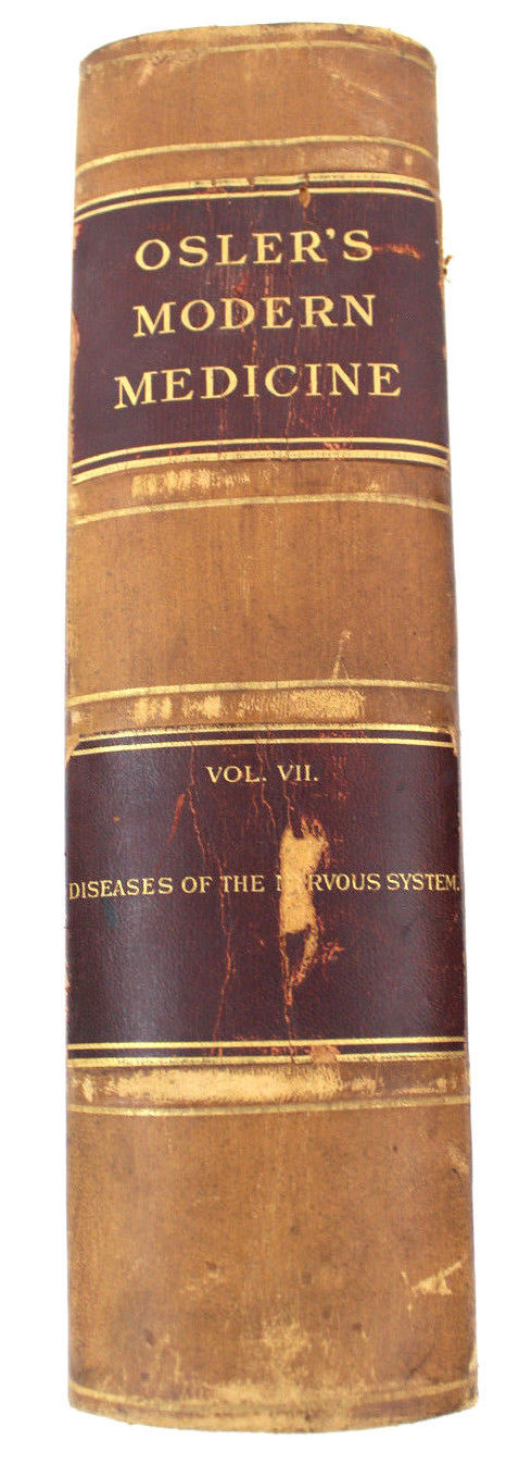 Antique Book 1907 Osler's Modern Medicine Vol VII