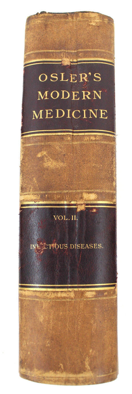 Antique Book 1907 Osler's Modern Medicine Vol II