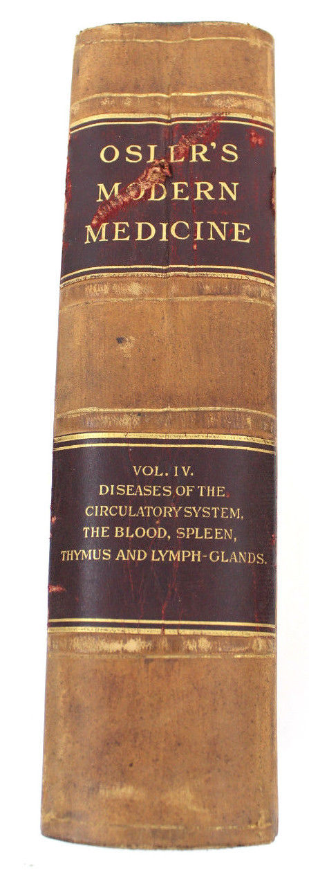 Antique Book 1907 Osler's Modern Medicine Vol IV